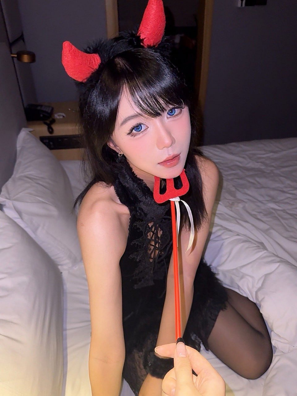 美颜少女,颜值温顺很听话